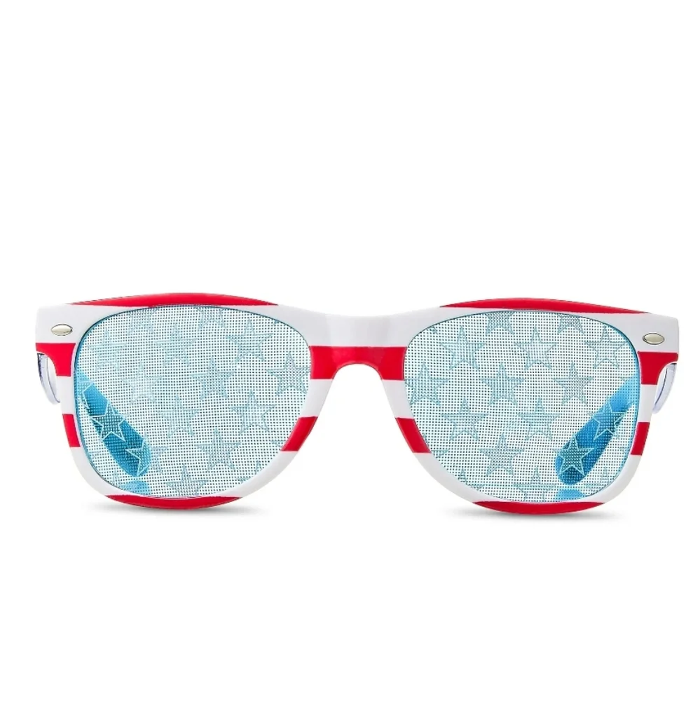 🥝10 For $25🥝♡Way To Celebrate flag glasses